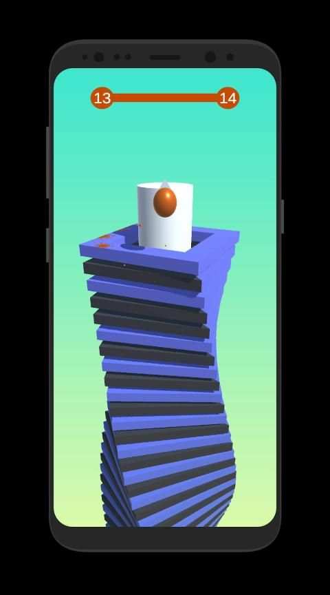 Tower Ball 3D Endless स्क्रीनशॉट 4