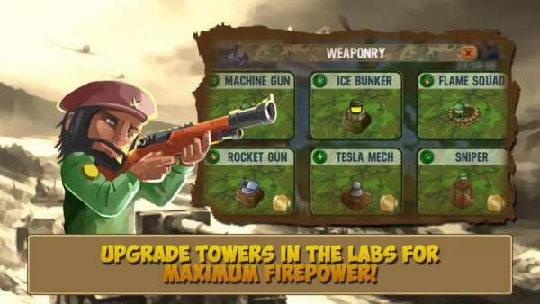 Tower Defense: Clash of WW2 screenshot 3