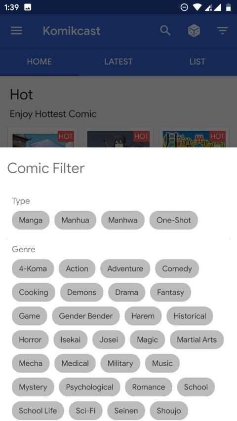 Komikcast - Baca Manga Online Bahasa Indonesia screenshot 2