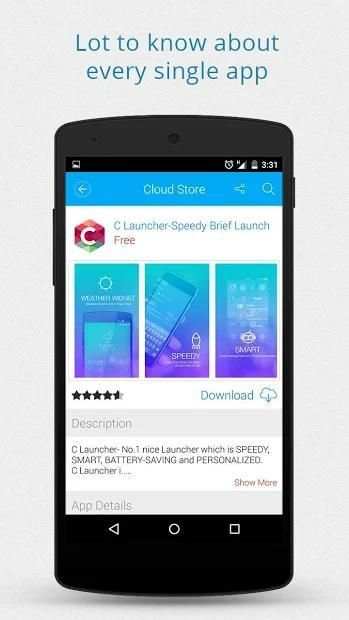 Cloud App Store screenshot 1