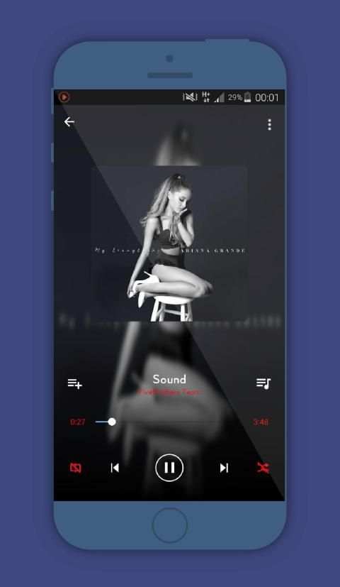 Mp3 player स्क्रीनशॉट 3