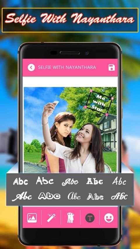 Selfie With Nayanthara screenshot 3