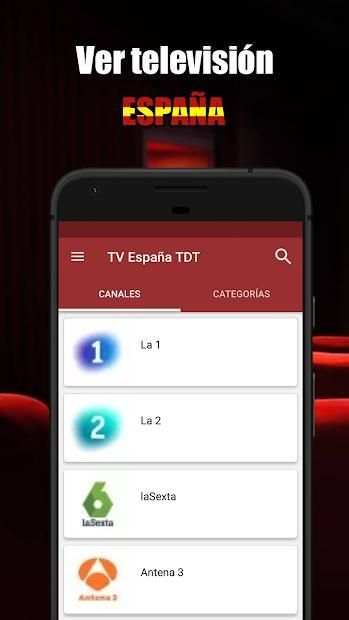 TDT España TV para Android Gratis screenshot 1