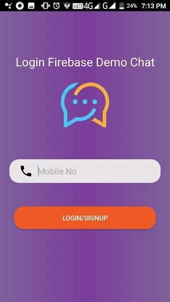 Firebase Demo Chat screenshot 1