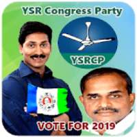 YSR Congress Party Photo Frame