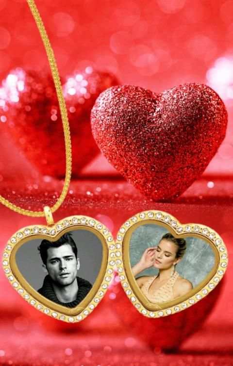 Love Locket Photo Frames स्क्रीनशॉट 4