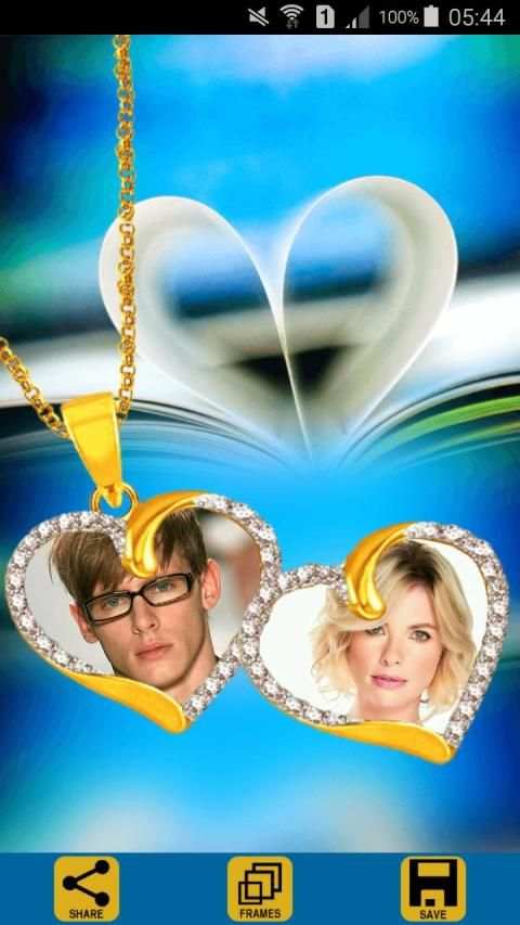 Love Locket Photo Frames स्क्रीनशॉट 10