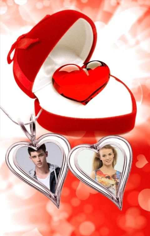 Love Locket Photo Frames स्क्रीनशॉट 7