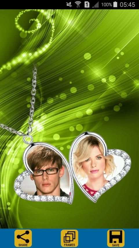 Love Locket Photo Frames स्क्रीनशॉट 6