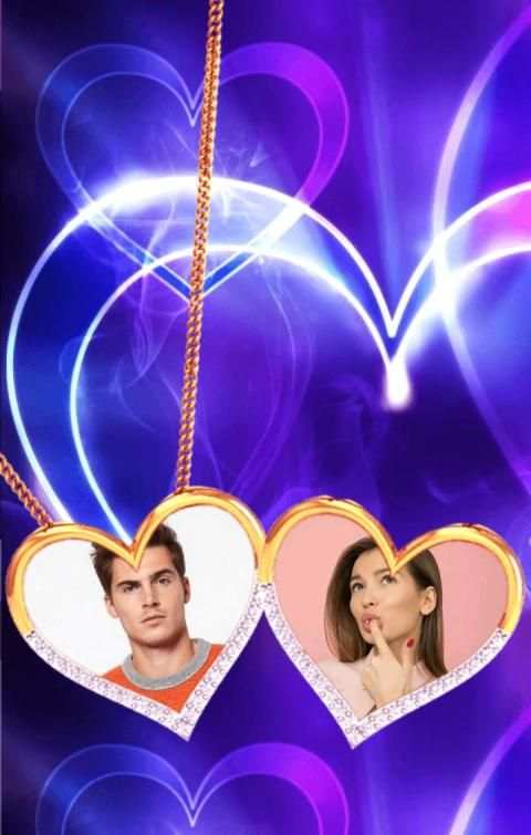 Love Locket Photo Frames स्क्रीनशॉट 13
