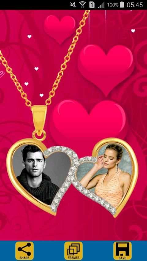 Love Locket Photo Frames स्क्रीनशॉट 9