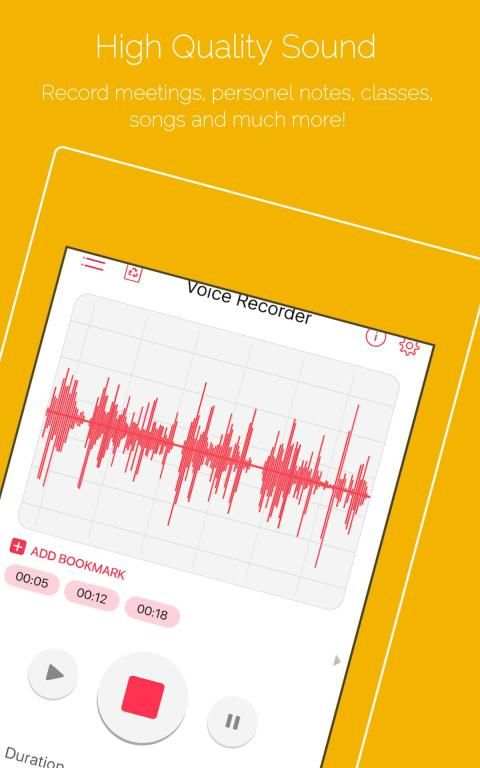 Voice Recorder स्क्रीनशॉट 7
