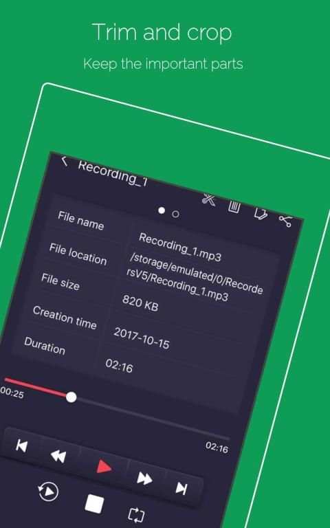 Voice Recorder स्क्रीनशॉट 6