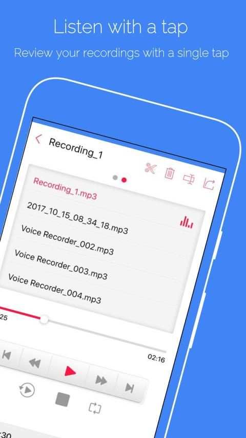 Voice Recorder स्क्रीनशॉट 23