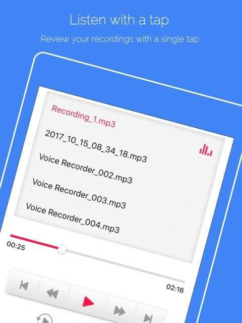 Voice Recorder स्क्रीनशॉट 14
