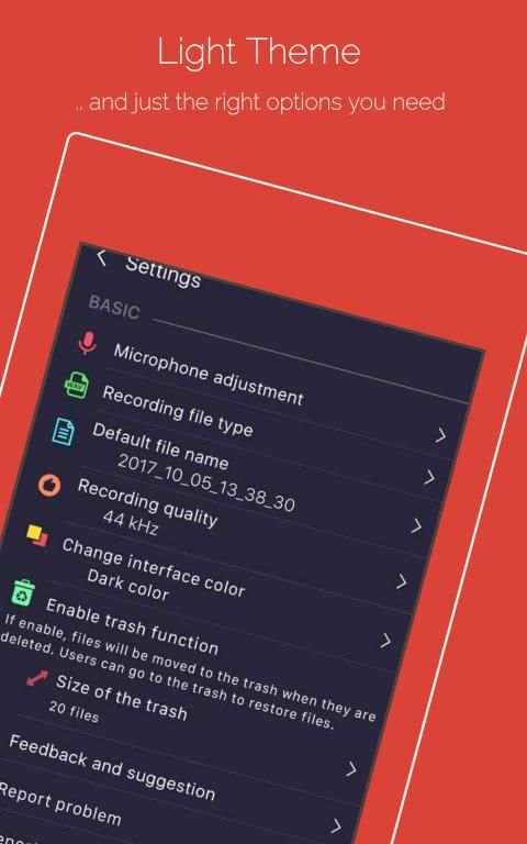 Voice Recorder स्क्रीनशॉट 2