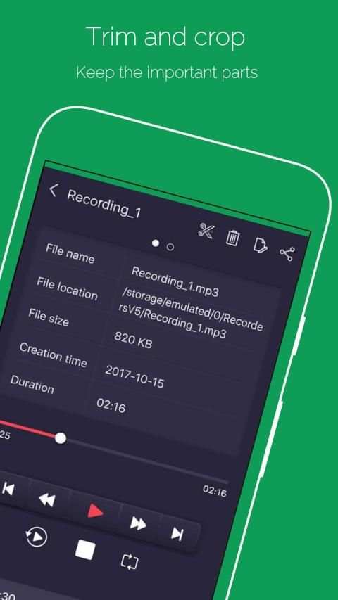 Voice Recorder स्क्रीनशॉट 25