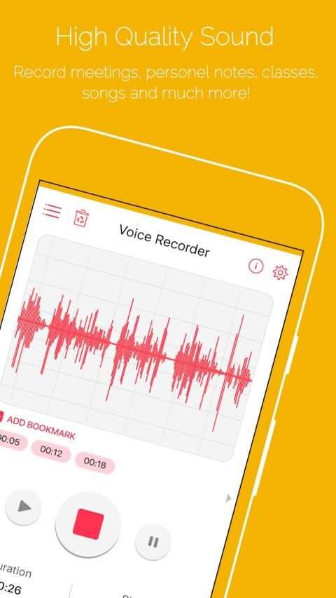 Voice Recorder स्क्रीनशॉट 28
