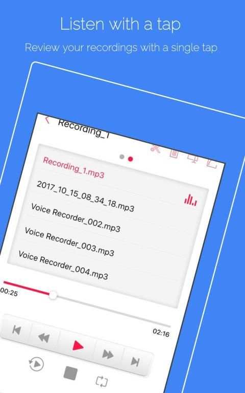 Voice Recorder स्क्रीनशॉट 3