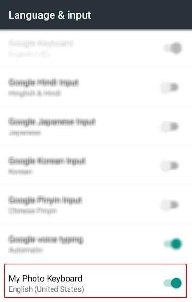 My Photo Keyboard screenshot 2