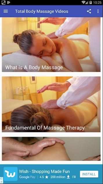 Massage Videos Hot Therapy screenshot 2