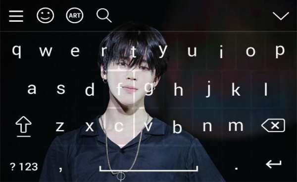 BTS Jimin Keyboard Emoji screenshot 1