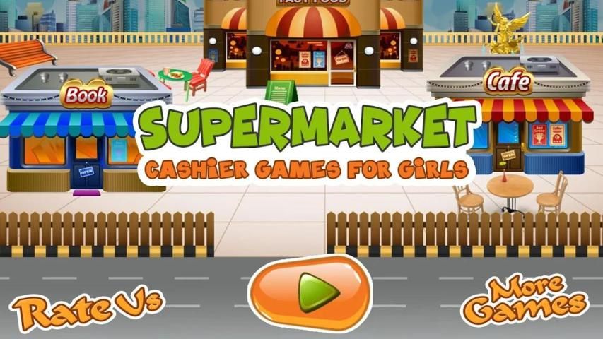 Supermarket games store for girls