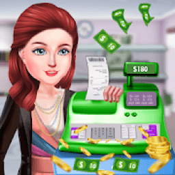 Supermarket Cashier Games for Girls icon