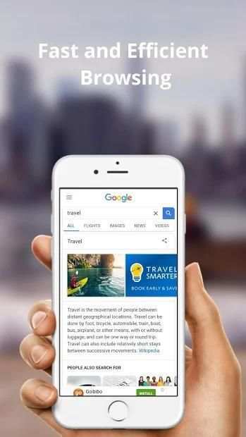 Web Browser screenshot 1