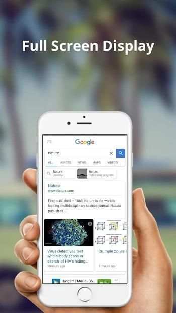 Web Browser screenshot 2