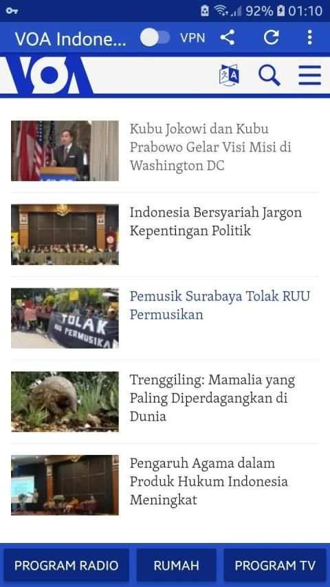 VOA Bahasa Indonesia News screenshot 3