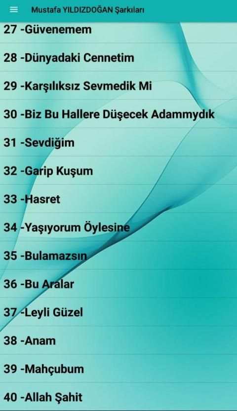 Mustafa YILDIZDOĞAN Şarkıları (İnternetsiz) screenshot 4