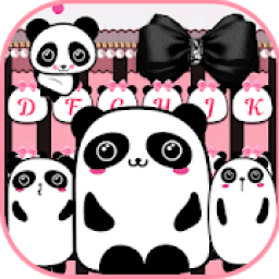 ikon Cute Lovely Panda keyboard