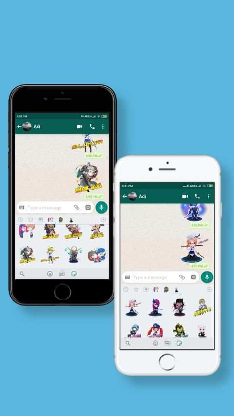 ML Stickers For WhatsApp screenshot 1