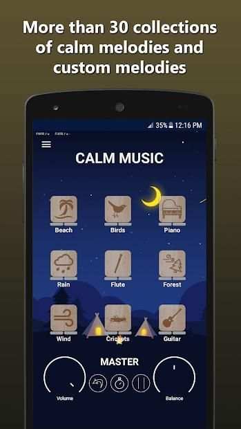 Calm Music स्क्रीनशॉट 2