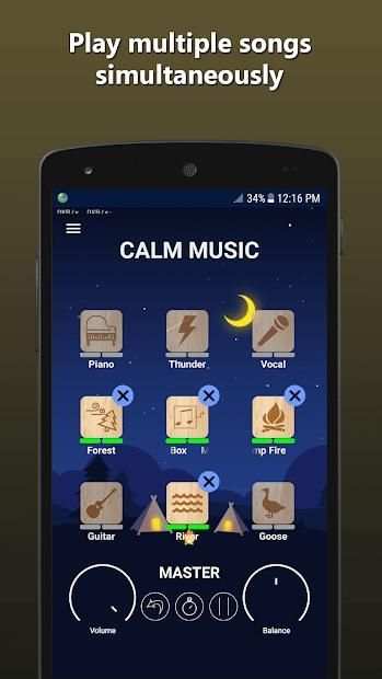 Calm Music स्क्रीनशॉट 1