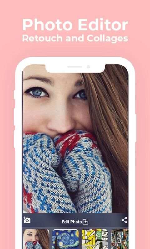 Photo Editor - Retouch and Collages screenshot 4