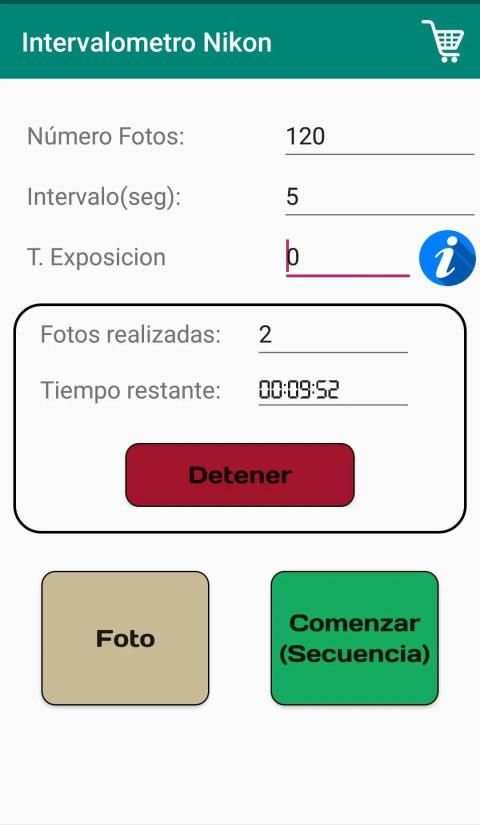 Intervalometro Nikon screenshot 1