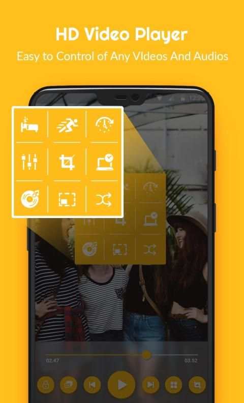 HD Video Player, Music Player, MP3 Player, XMedia screenshot 2