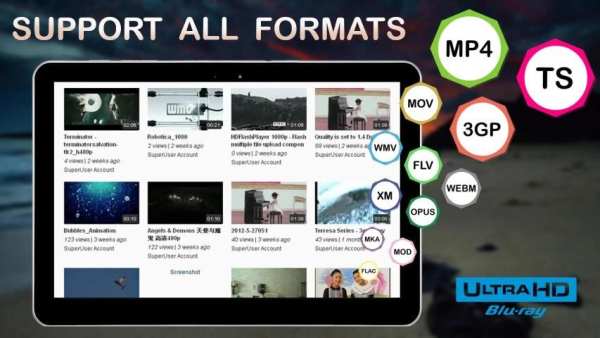 Real Video Player For Android - ALL FORMAT स्क्रीनशॉट 18