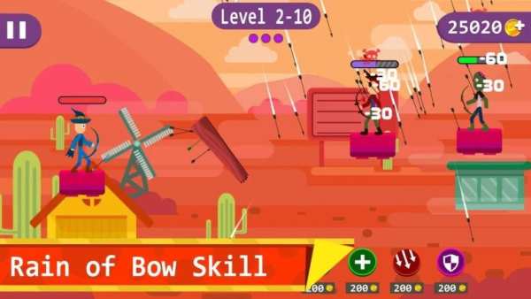 Stickman Archer - Zombie Hunter screenshot 3