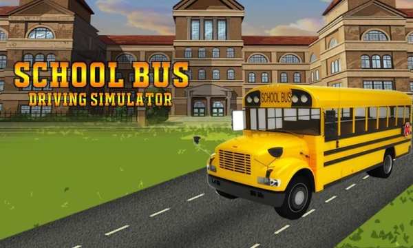 Schoolbus Driving Simulator स्क्रीनशॉट 1