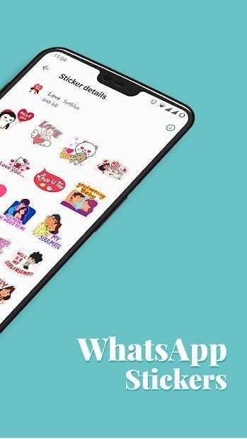 Stickers for WhatsApp: WAStickers Message/Emoji screenshot 1