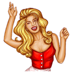 ikon Pin-up Girl Stickers Set