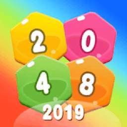 2048 Hex Puzzle - Hexic Number Match, Hexa Color