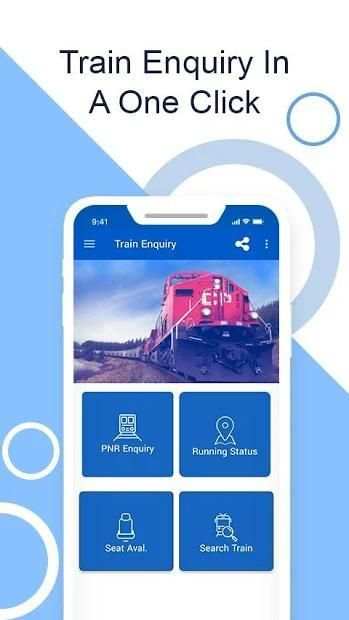 Train Enquiry and Live Train Status स्क्रीनशॉट 1