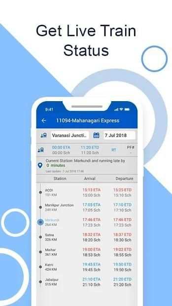 Train Enquiry and Live Train Status स्क्रीनशॉट 2