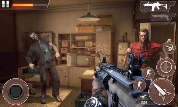 Zombie Shooting Games - The Last Land screenshot 2