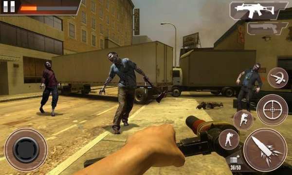 Zombie Shooting Games - The Last Land screenshot 3