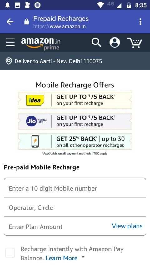 Online Mobile DTH Recharge - Easy Recharge App स्क्रीनशॉट 5